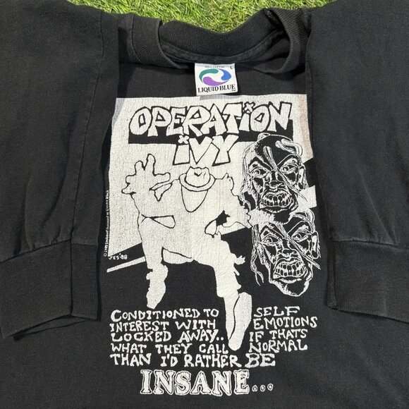 Vintage Operation Ivy Long- Sleeve Band Tee - Picture 8 of 10